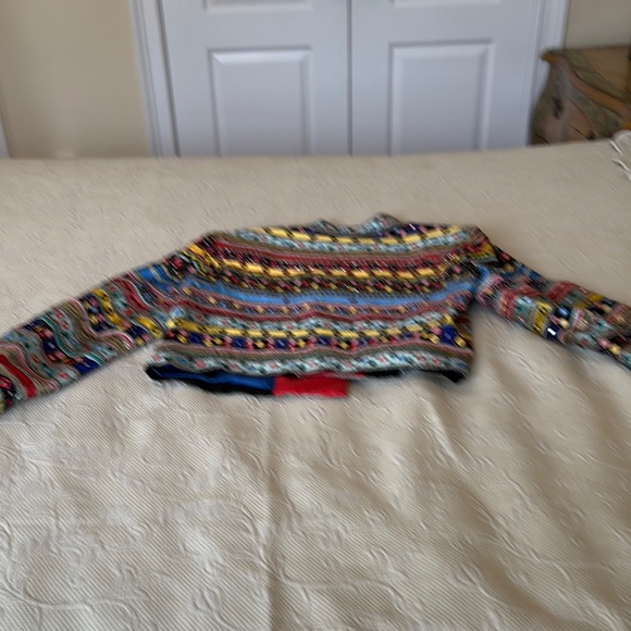 Alice + Olivia Multicolor Embroidered Jacket - Picture 12 of 12